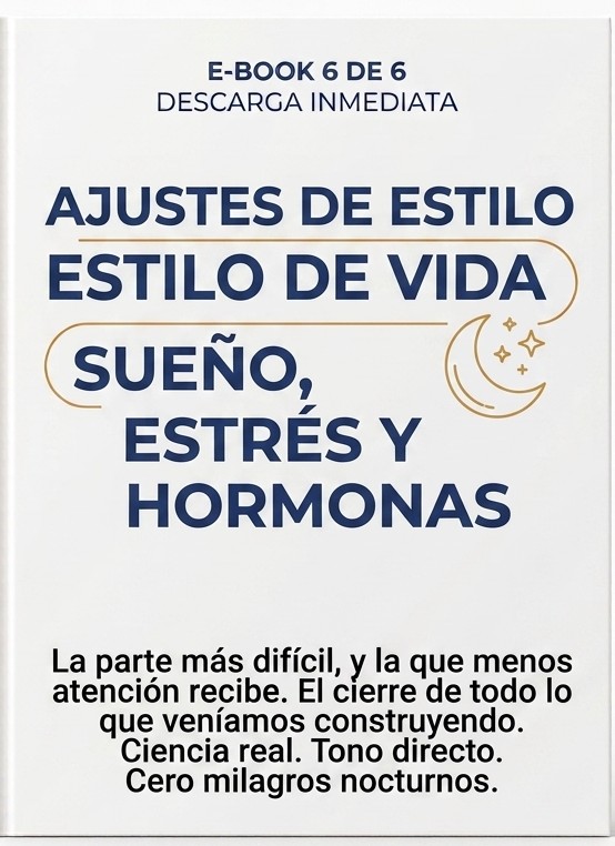 Portada de Ajustes de Estilo de Vida: Sueño, Estrés y Hormonas